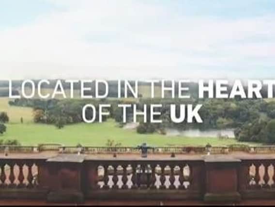 Harewood House appears in the Visit Leeds video
