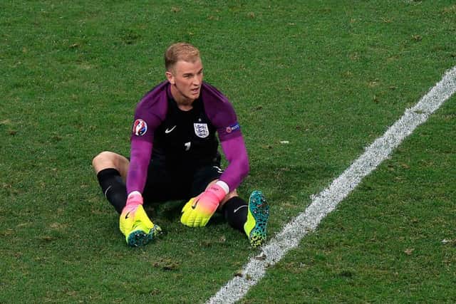 RIVAL: England goalkeeper Joe Hart. Picture: PA.