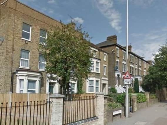The woman was slashed in Wanstead, north east London. Picture: Google