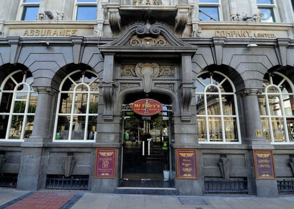 Date:16th September 2015. James Hardisty.
Pub of The Year 2015.........Pictured Mr Foleys Ale House, The Headrow, Leeds.