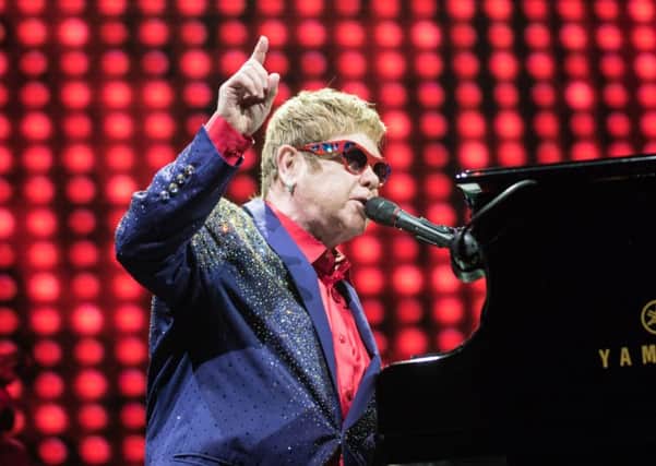 STAR TURN: Elton John performing at Leeds First Direct Arena. PIC: Anthony Longstaff