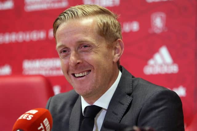 New Middlesbrough manager Garry Monk is unveiled during a press conference. (Picture: Richard Sellers/PA Wire)