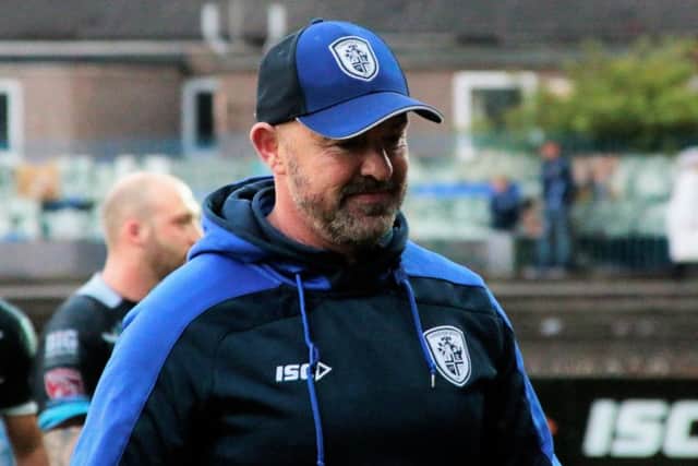 Featherstone coach Jon Sharp.