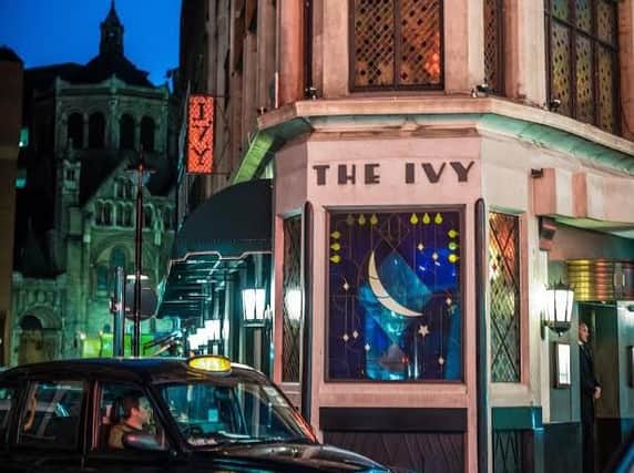 The Ivy in London which this year celebrates 100 years since its opening. Picture: The Ivy Collection