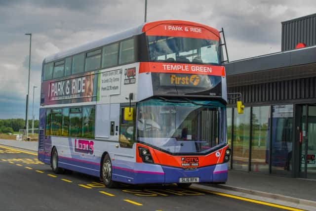 Date: 13th June 2017.
Picture James Hardisty.
Preview of  LeedsÃ¢Â¬" new, 1,000-space Temple Green Park and Ride, just off Junction 45 of the M1 motorway.