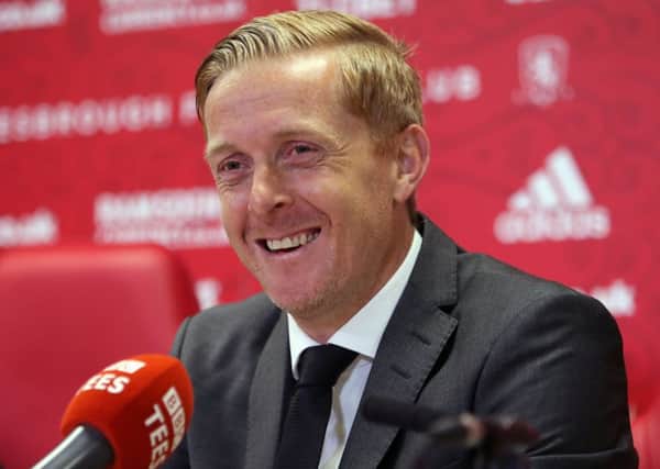 New Middlesbrough manager Garry Monk. PIC: Richard Sellers/PA Wire