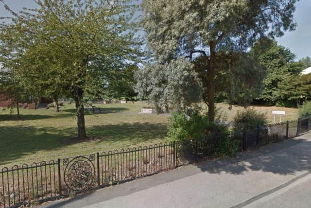 The assault took place in a nature garden near to William Street and Lock Lane. Picture: Google