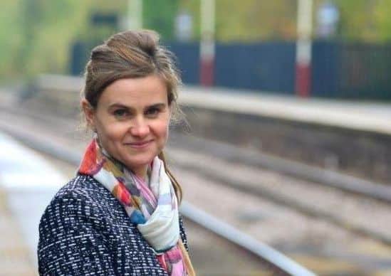 Jo Cox, who was killed on June 16 last year.