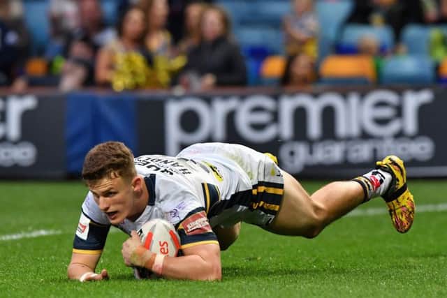 Leeds Rhinos: Winger Hall enjoyed being centre of attention