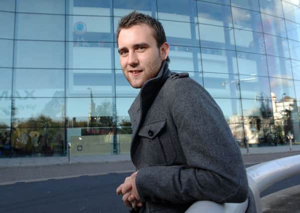 Matthew Lewis, who played Neville Longbottom in the Harry Potter franchise. Picture by Bruce Rolllinson.