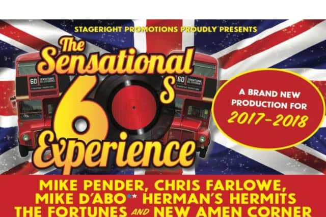 The Sensational 60s Experience on a 67 date UK tour
