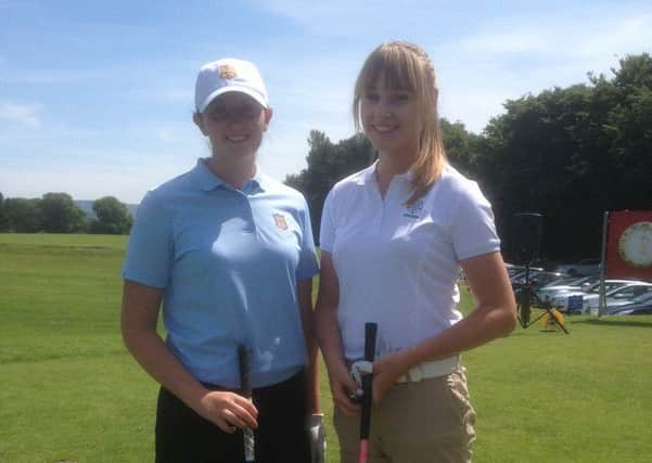 Woodsome Hall's Nicola Slater, right, made a winning Match Week debut for Yorkshire.