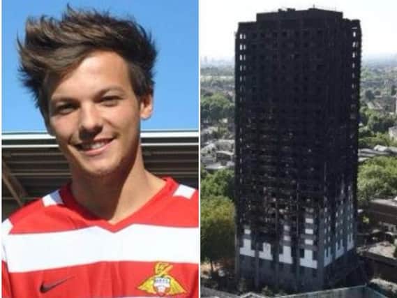 Louis Tomlinson has joined the galaxy of stars for a charity single for Grenfell Tower.
