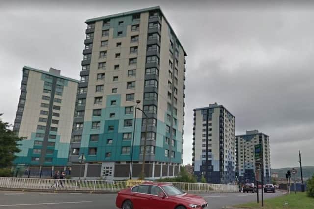 Tower blocks in Sheffield
