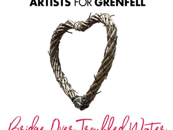 Artwork for Simon Cowell's charity single, raising funds for those affected by the catastrophic Grenfell Tower fire.