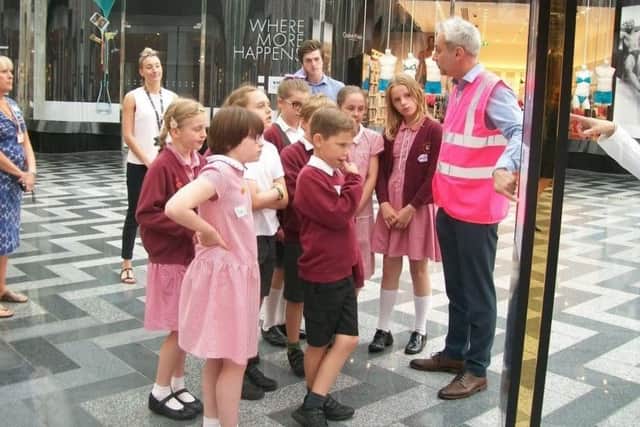 Pupils from Crossley Street Primary School visit Victoria Gate