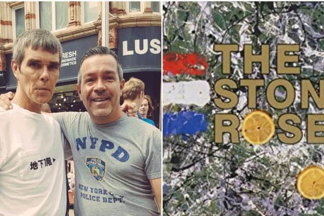 Ian Brown in Leeds today