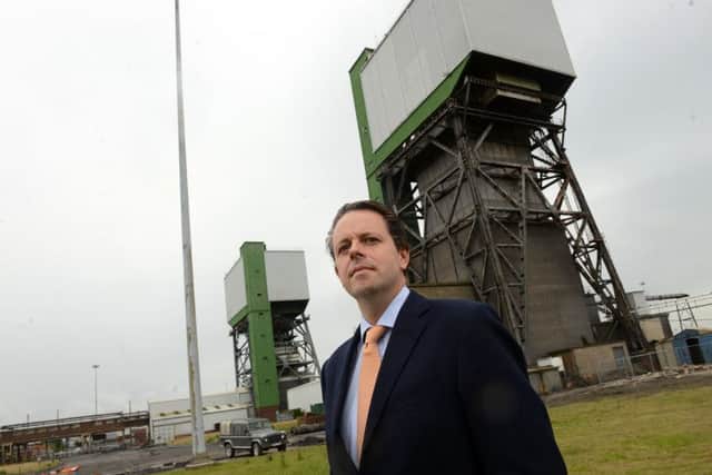 27 June 2017........... Harworth Group PLC are seeking to redevelop the old Kellingley Colliery site near Pontefract. Finance Director Andrew Kirkman. Picture Scott Merrylees