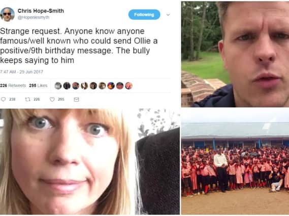 Messages have poured in to support Ollie
