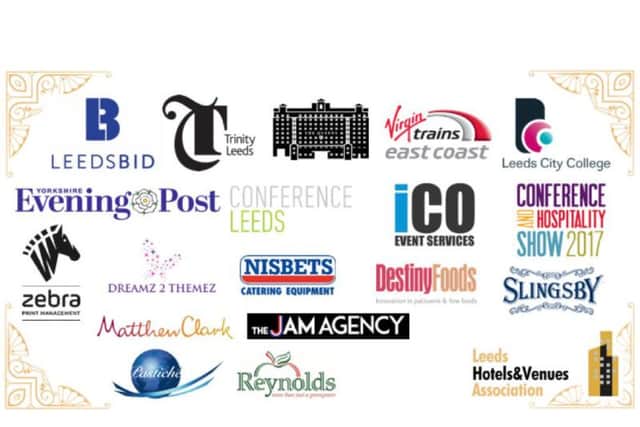 Leeds Hotels and Venues Association 2017 Awards sponsors