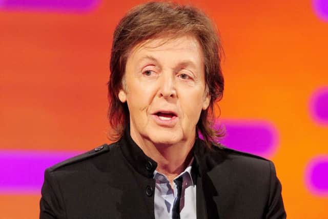 Sir Paul McCartney.