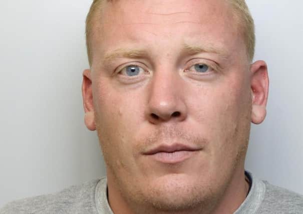 Liam Gardiner, one of four men who have been jailed for a total of 54 and a half years over a shooting in which bullets were fired into the living room of a house in West Yorkshire.