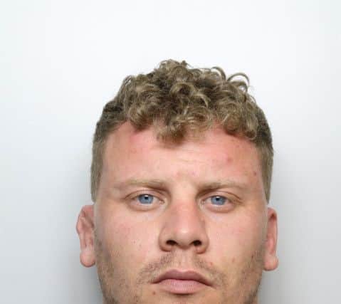 Michael Gardiner, one of four men who have been jailed for a total of 54 and a half years over a shooting in which bullets were fired into the living room of a house in West Yorkshire.