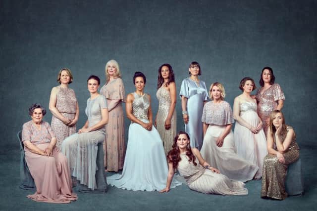 From left to right: Rose Watson; former RAF Wing Commander Kirsty Bushell; Olympic rower and Royal Artillery Major Heather Stanning; Caroline Paige, the first transgender officer to openly serve in the military; former sergeant and Olympic gold medalist Kelly Holmes; Engineering Officer Nosheen Chaudry, Sara Jones, who has worked as the shore crew for a Royal Navy submarine; Major General Susan Ridge, the highest ranking female officers in the Army; Chantelle Taylor, the first UK female soldier to kill in combat; Navy reservist Natalie Corney; combat medic Abbie Colvin; Able Seaman Lynsey Hellier.