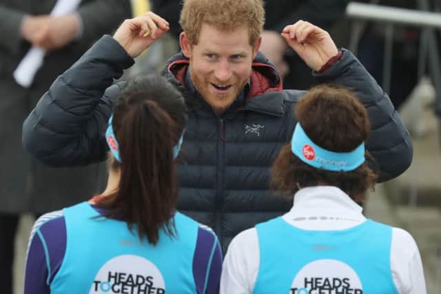Prince Harry is speaking at a conference in Leeds today on the issue of mental health.