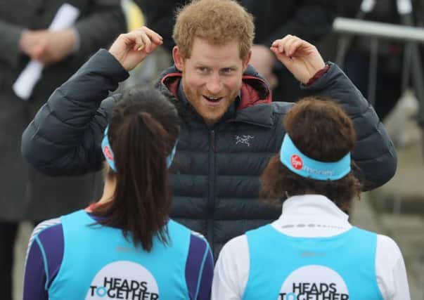 Prince Harry is speaking at a conference in Leeds today on the issue of mental health.