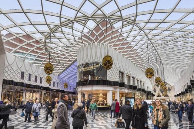Leeds's Victoria Gate shopping centre.