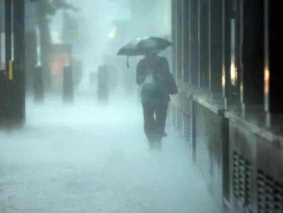 The Environment Agency and Met Office have warned of heavy thunderstorms across Yorkshire today.