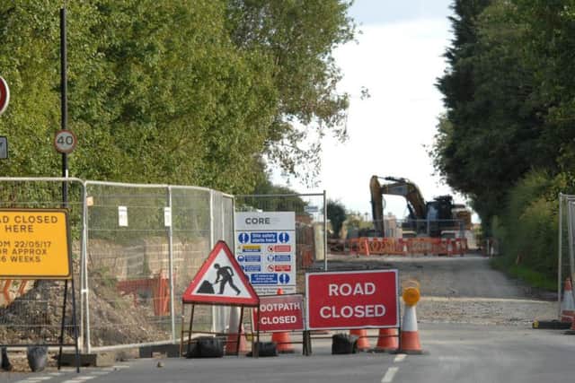 Work has started widening Beckwith Head Road in preparation for the project.