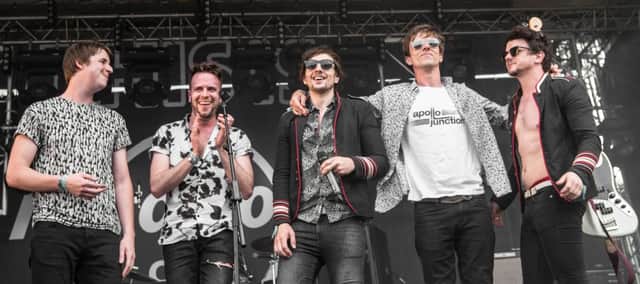 Apollo Junction on stage at this years Isle of Wight Festival.