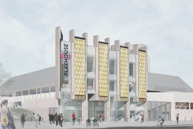 An artist's impression of the redesigned West Yorkshire Playhouse.