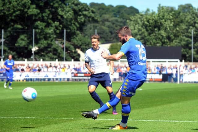 Stuart Dallas on target in United's victory at Guiseley