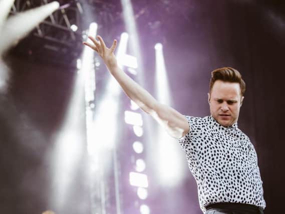 Olly Murs. Pictures by Cuffe and Taylor