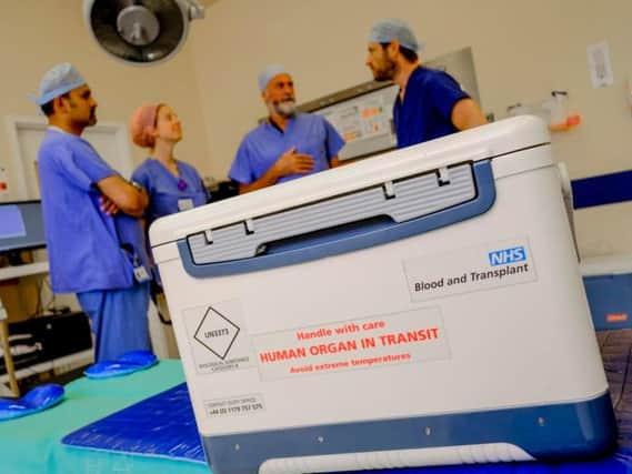 New figures out today show how many people in South Yorkshire are still alive thanks to transplants
