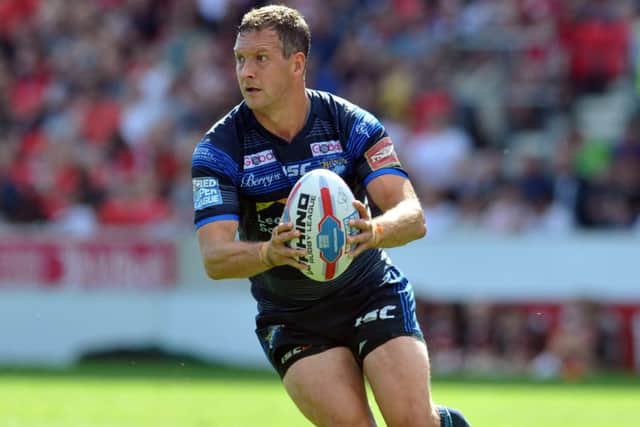 Rhinos Danny McGuire playing against Salford on Sunday. (Picture: Tony Johnson)