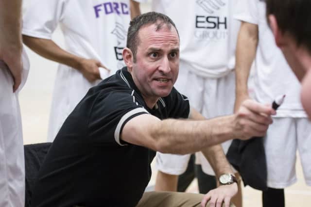 On the move: Head coach Matt Newby has left Leeds Forces BBL team
