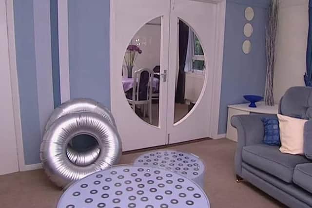 The room after its makeover. (Photo: BBC).