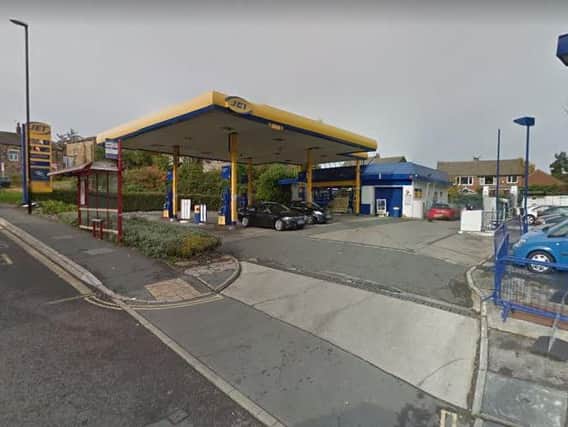 Wharrells service station in Pudsey. Photo: Google.