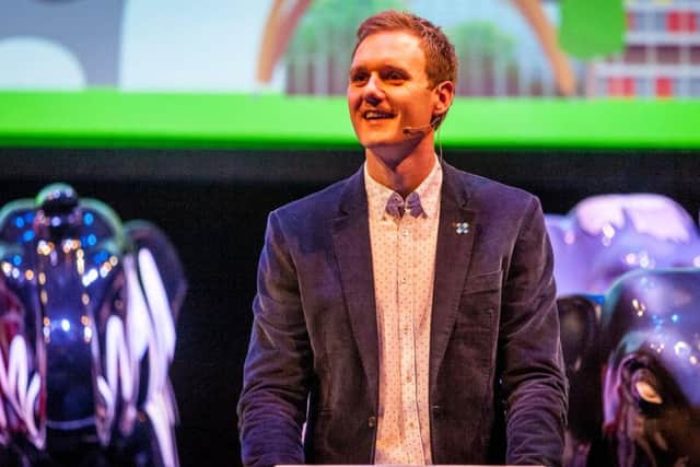 Sheffield TV presenter Dan Walker.