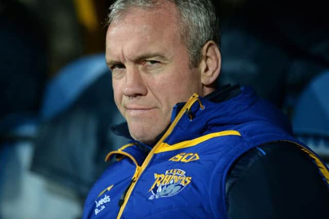 Leeds Rhinos head coach Brian McDermott. PIC: Bruce Rollinson
