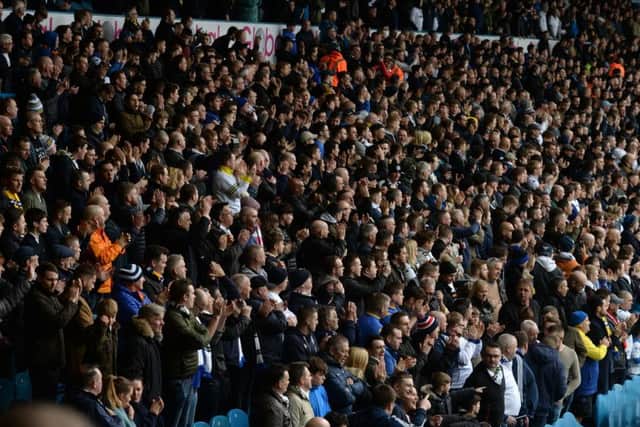 HUGE SUPPORT: For Leeds United.