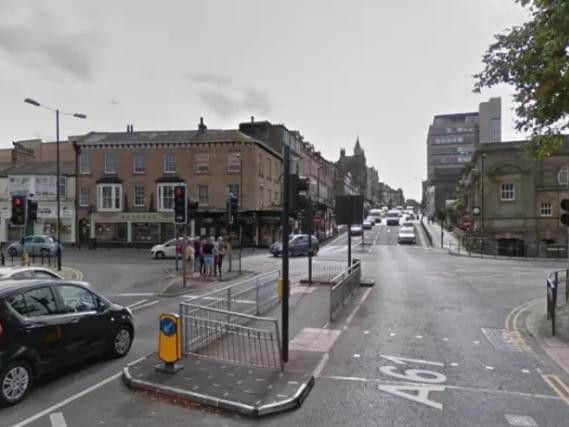 The temporary traffic lights are expected to be in place for one week.
