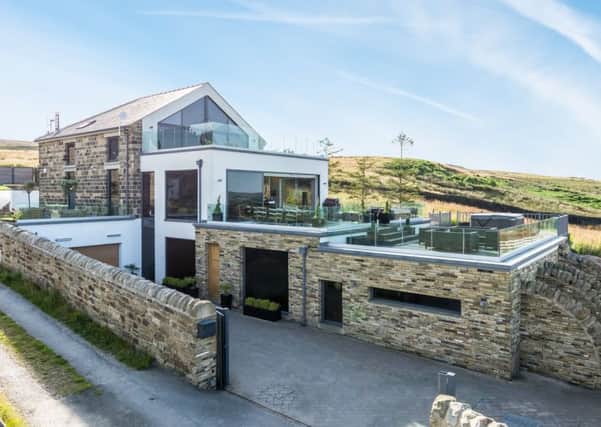 What was an old water filter station is now an exceptional home on the moors above Ilkley.
