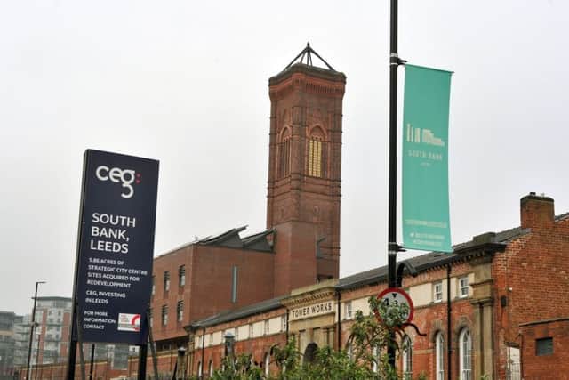 Tower Works  in Globe Rd, Leeds, part of the South Bank regeneration area of Leeds. Picture: Tony Johnson.