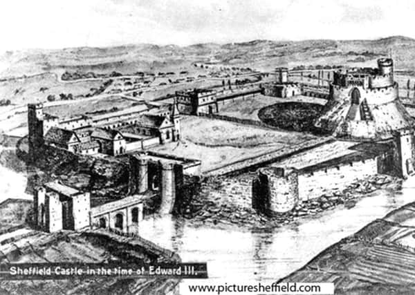 Sheffield Castle in the 13th century.