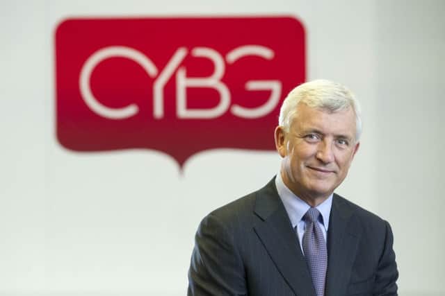 CYBG CEO David Duffy
Pic Peter Devlin